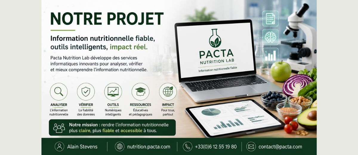 Mentions légales | Pacta Nutrition Lab